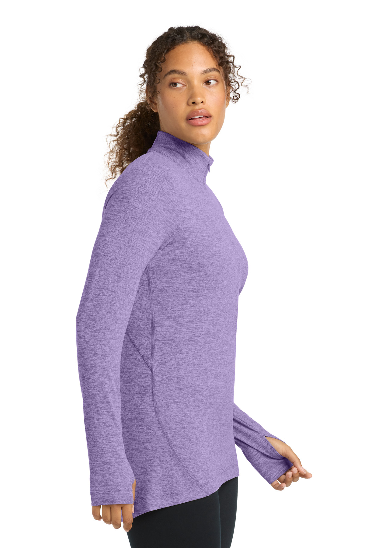 Sport-Tek Women's Exchange 1.5 Long Sleeve 1/2-Zip LST711 23