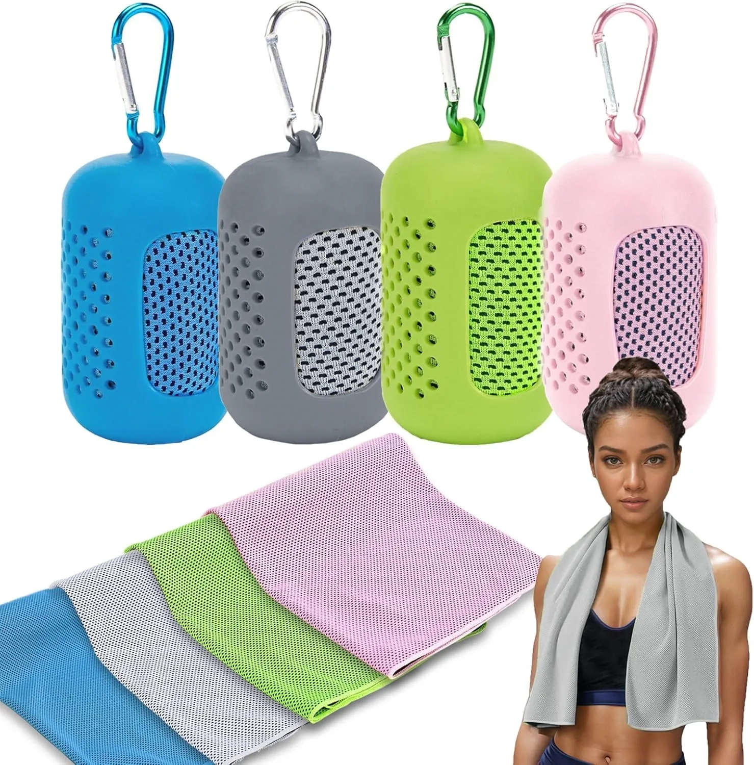 Microfiber Chilly Soft Breathable Gym Ice Towel 7