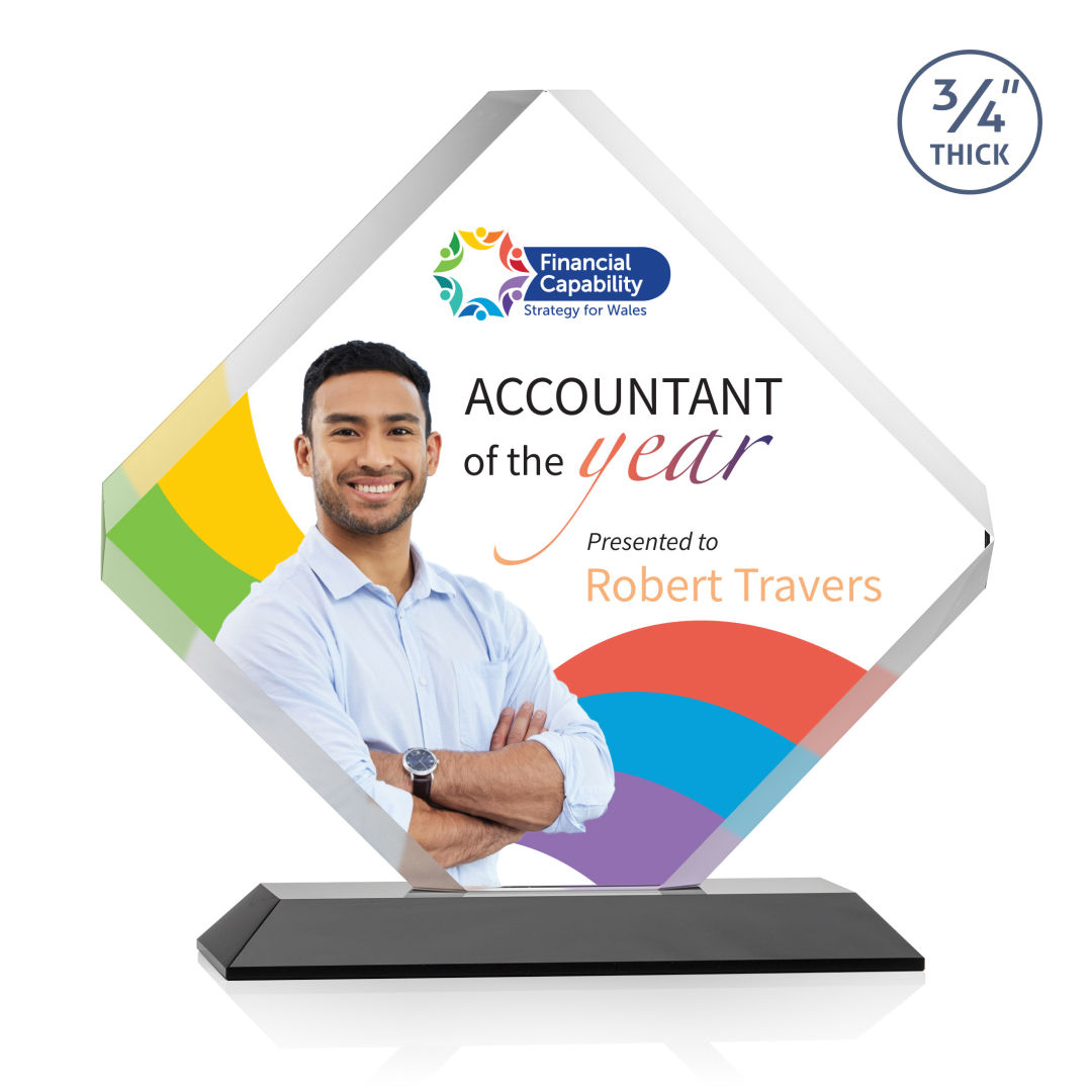 Toulon VividPrint™ Award - Black