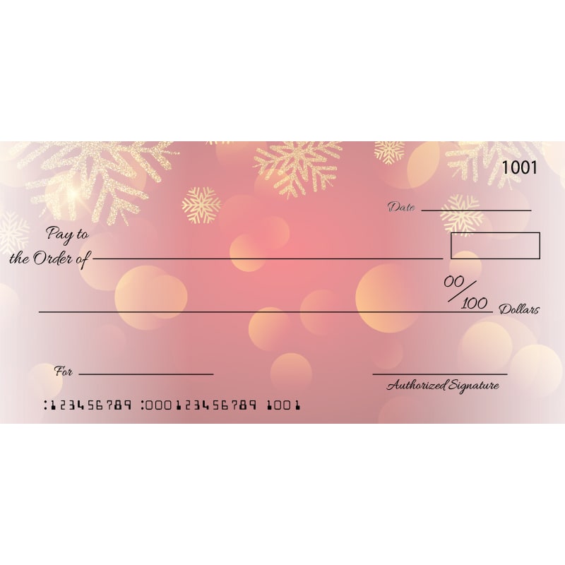 Custom Christmas Big Checks 3