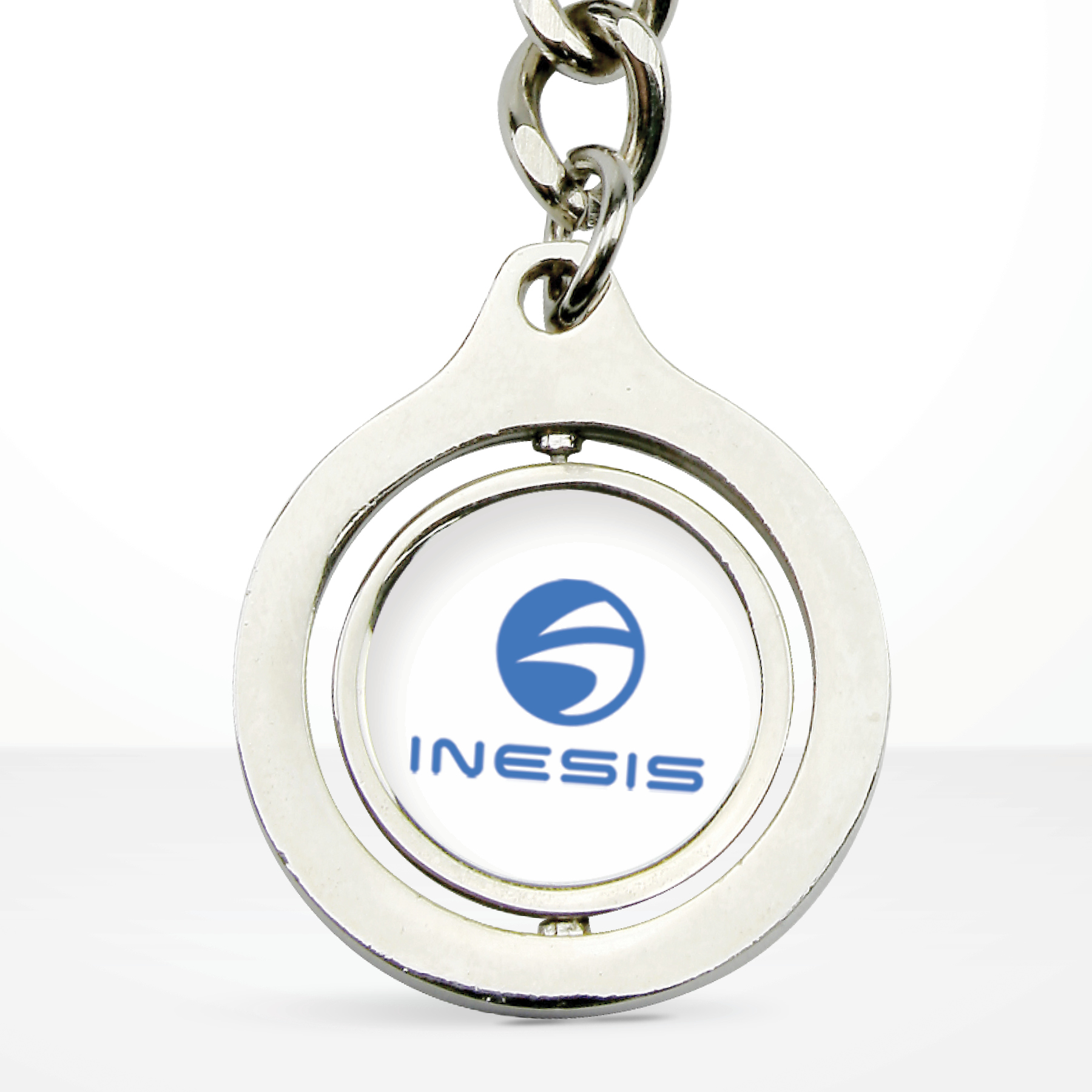 Stock Circle Dynamic Keychain (5-Day Production) 3