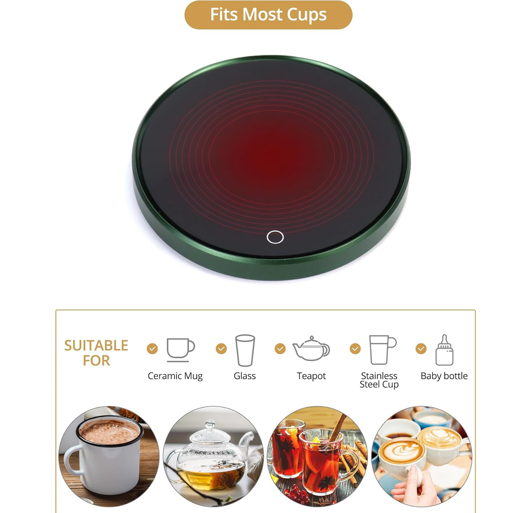 Automatic Gravity Coffee Mug Warmer 3