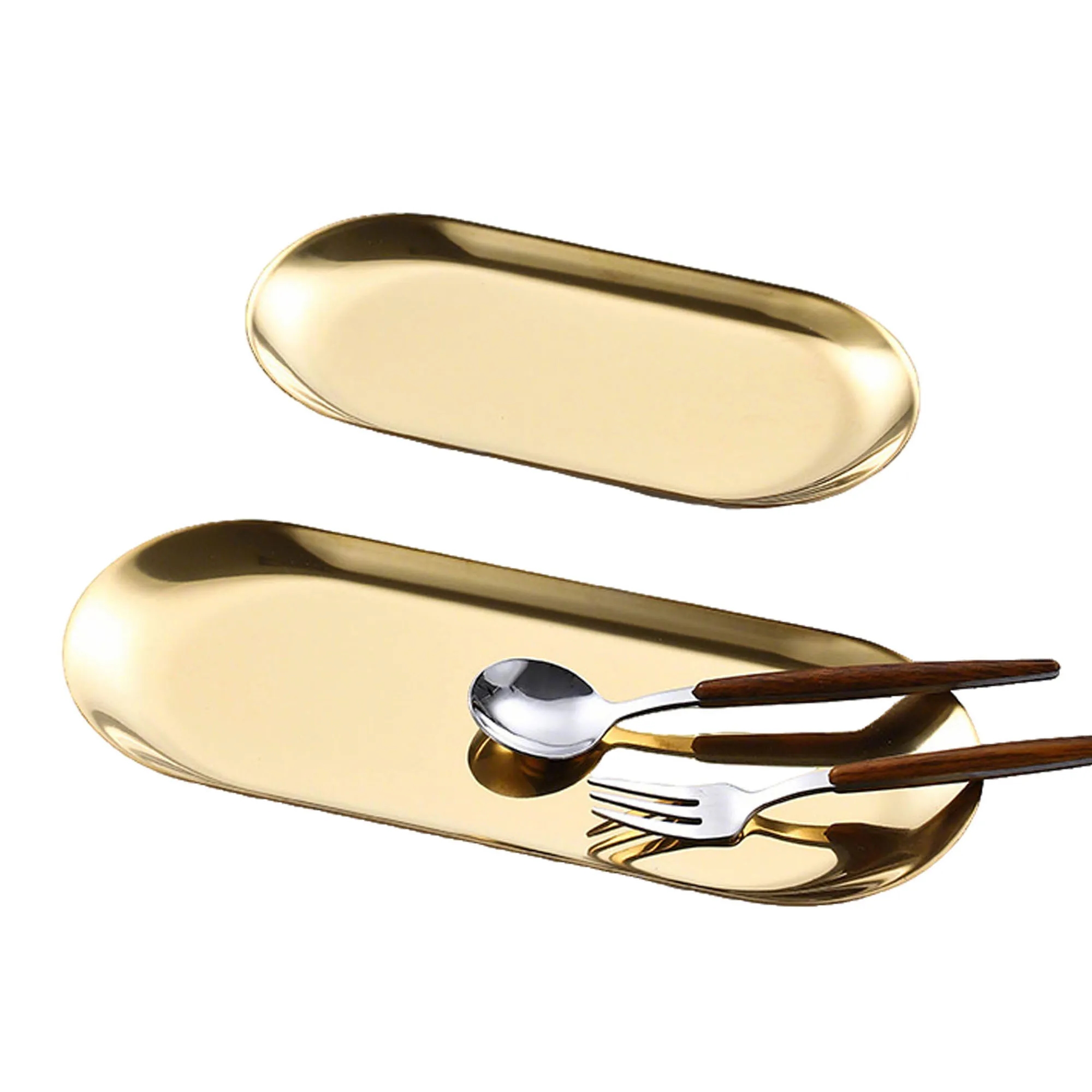 7.08*3.34In Stainless Steel Elliptical Plate 2