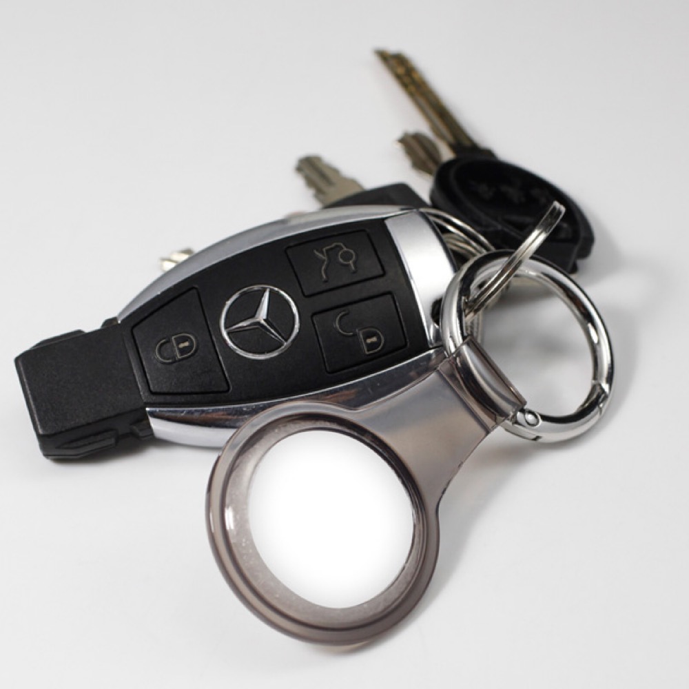 Clear as Crystal Air Tag Case 2