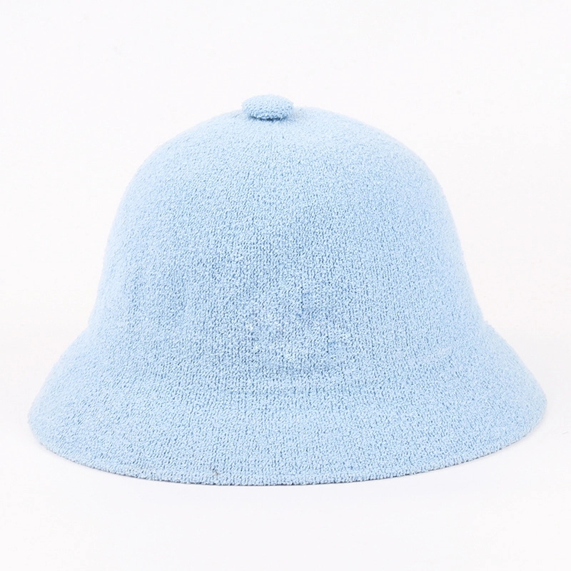 Custom Embroidered Bermuda Casual Terry Cloth Bucket Hat 9