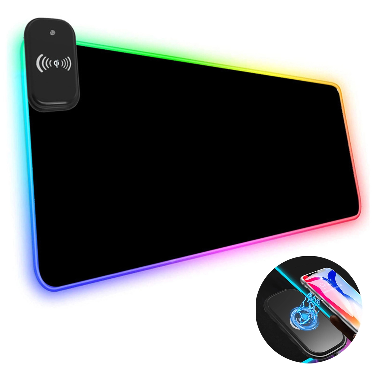 Rgb Wireless Charging Mouse Pad 3