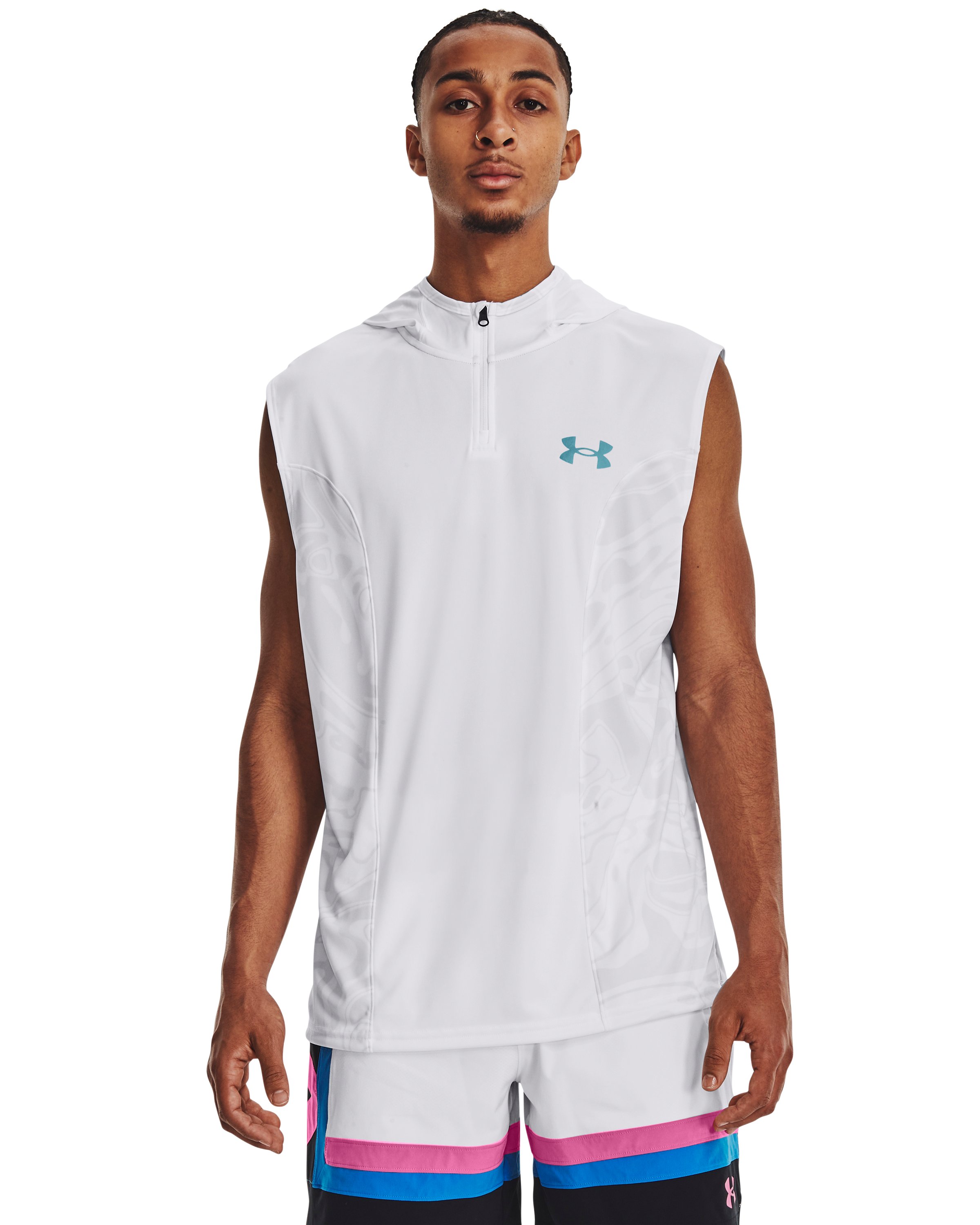UA Baseline Men's Tank Hoodie 6