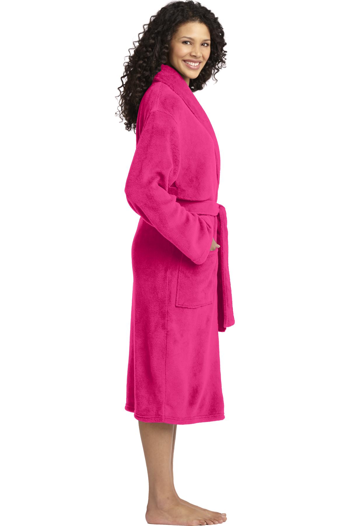 Port Authority Plush Microfleece Shawl Collar Robe. R102 22