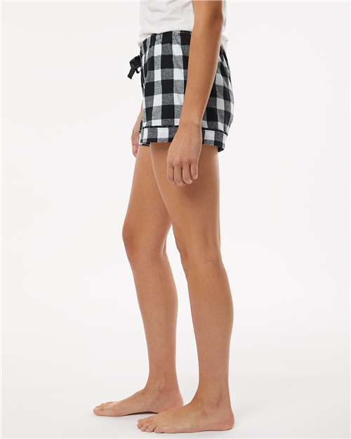 Women's Flannel Shorts - BW6501 108