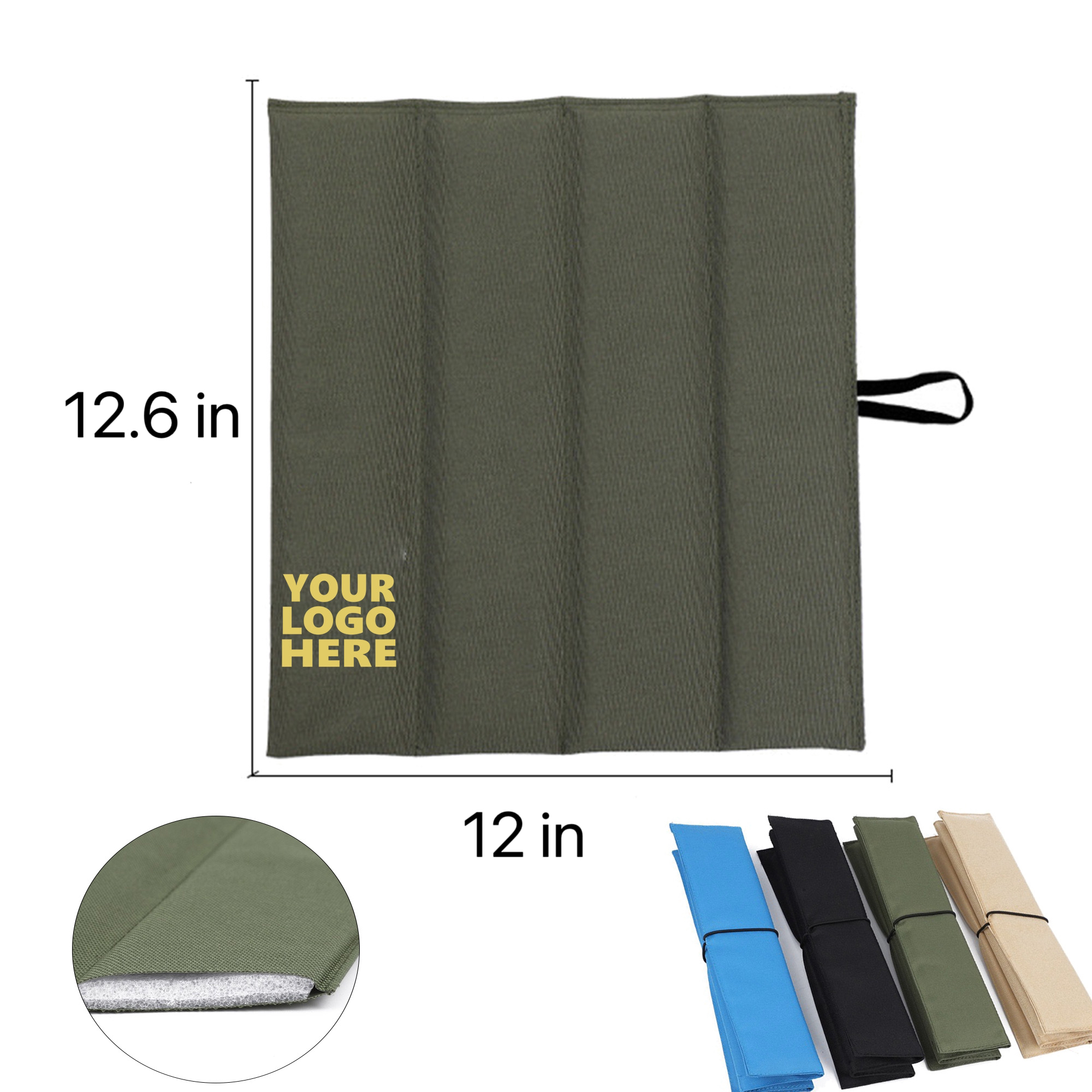 Mini Foldable Oxford Waterproof Mat MOQ 50pcs 2
