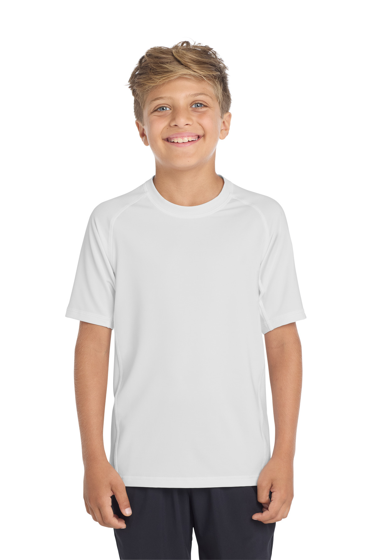 Sport-Tek Youth Rashguard Tee. YST470 39