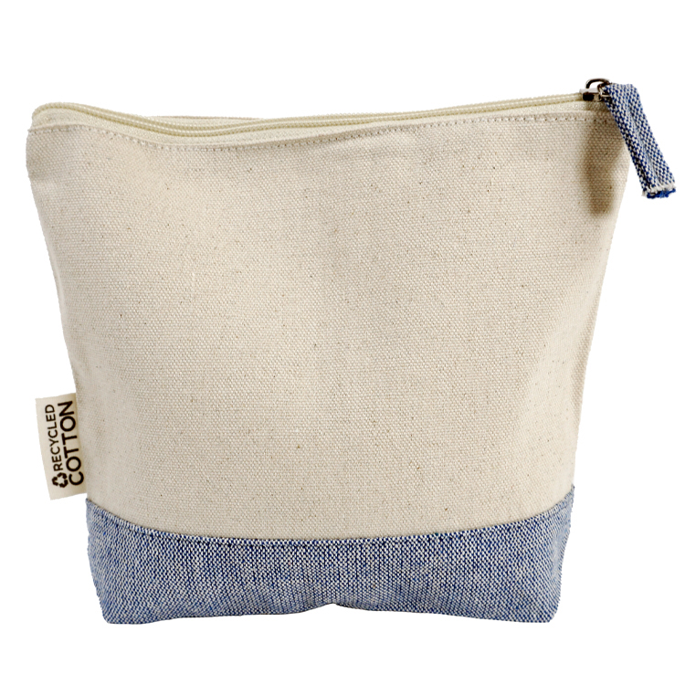 Baltimore Recycled Cotton Two Tone Everyday Pouch 4