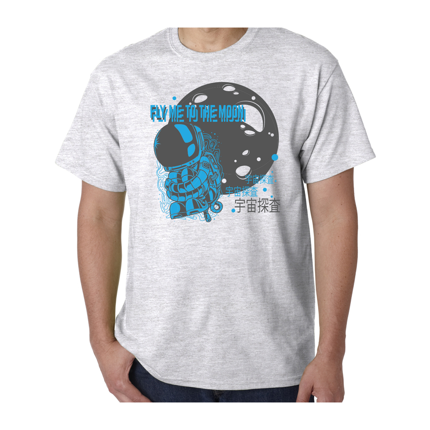 Gildan™ 5.3 oz Cotton Pre-Shrunk T-Shirt (2 Color Imprint) 21