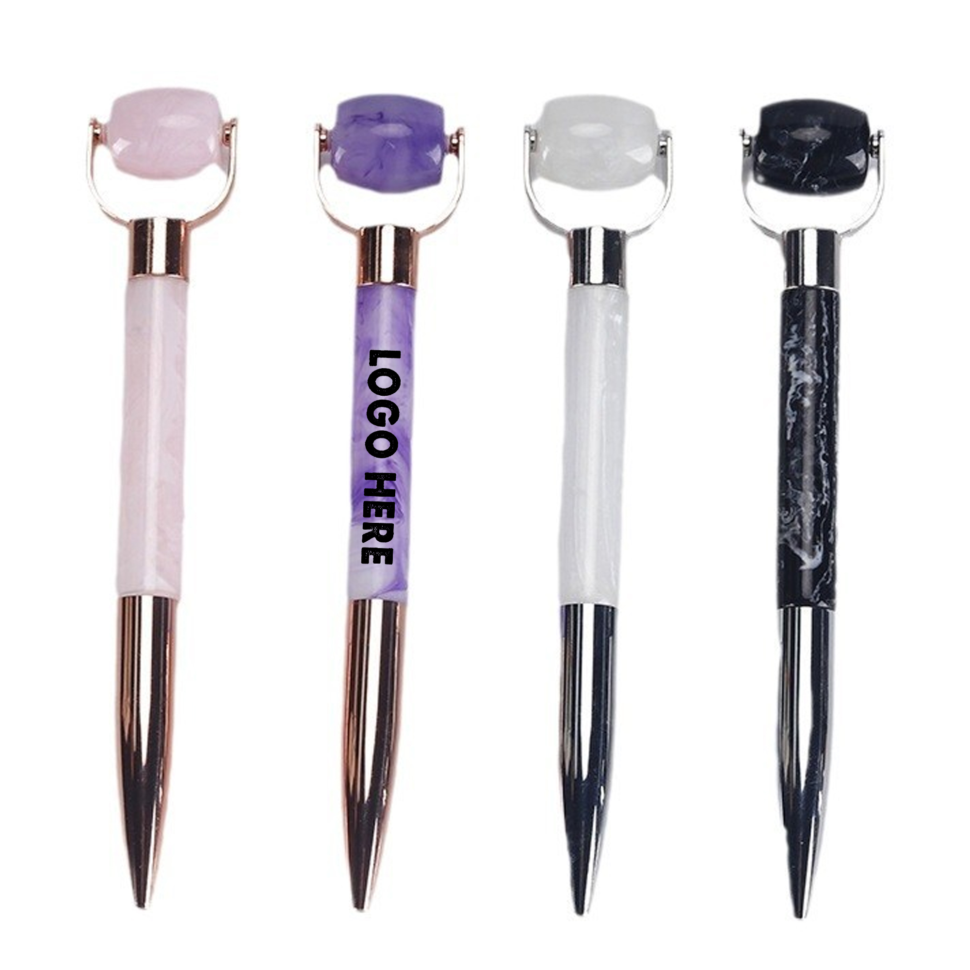 Resin Beauty Facial Roller Massage Writing Pen 1