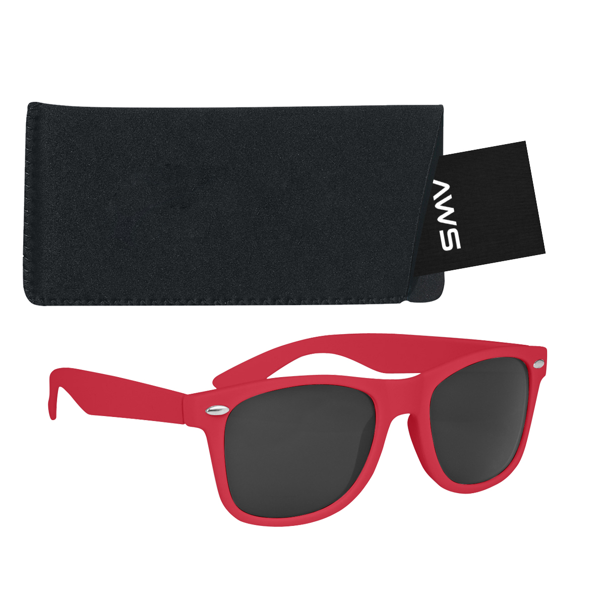 Aws Velvet Touch Malibu Sunglasses With Pouch & Hang Tag 1