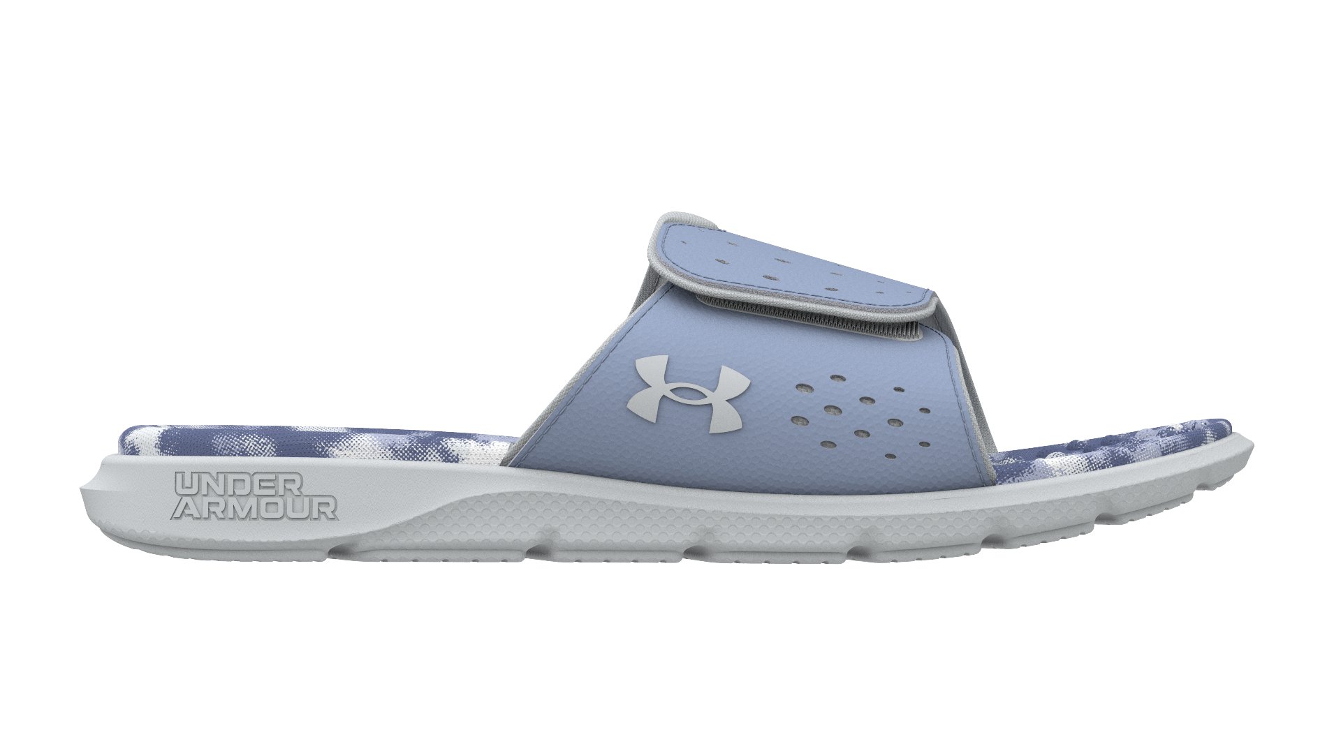 UA Ignite Pro Graphic Footbed Women's  Slides 6