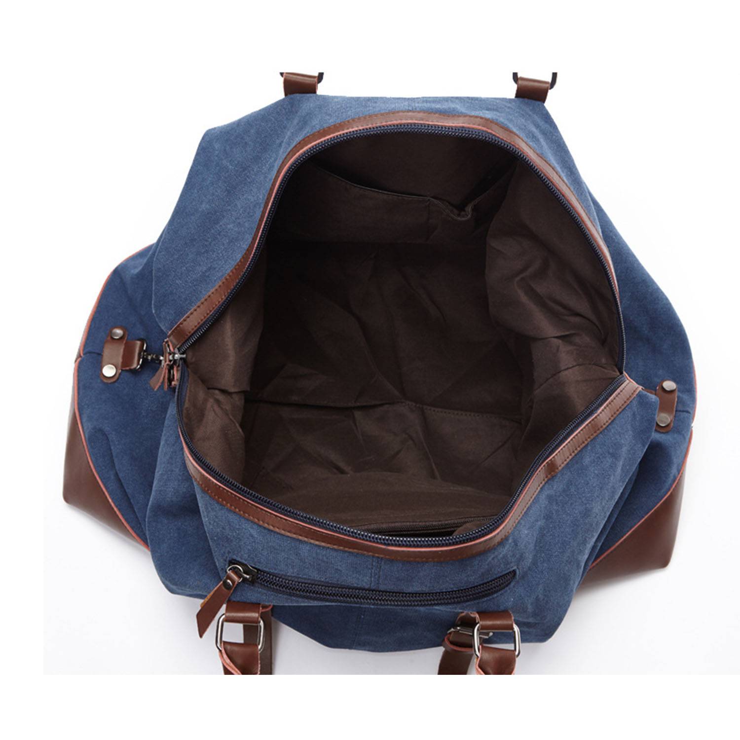 Large capacity canvas travel duffel bag 5