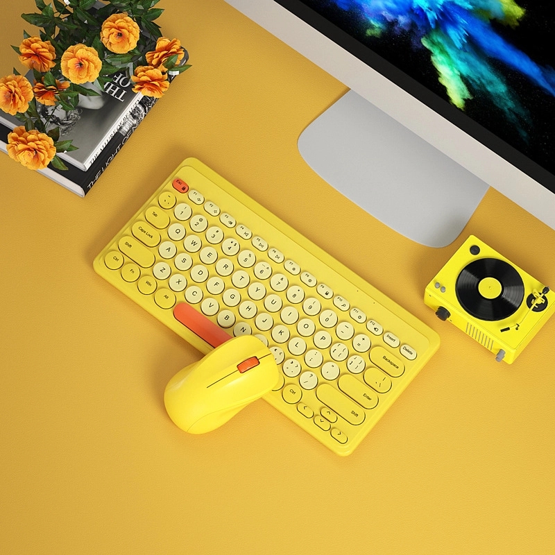 Wireless Keyboard Mouse Combo 4