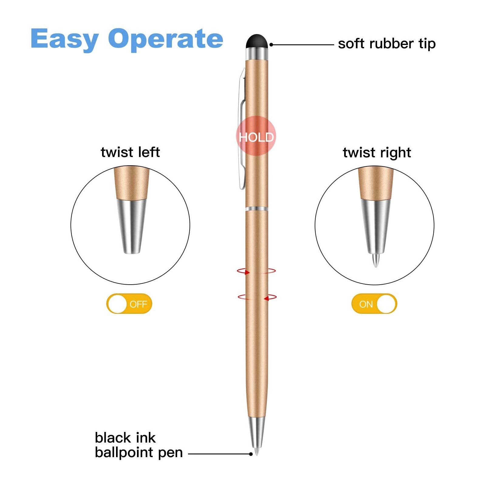 2 in 1 Stylus Pen 3