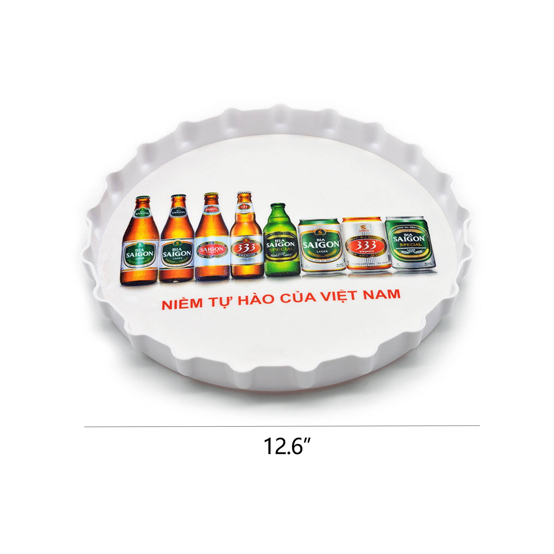 Plastic Round Serving Tray 2