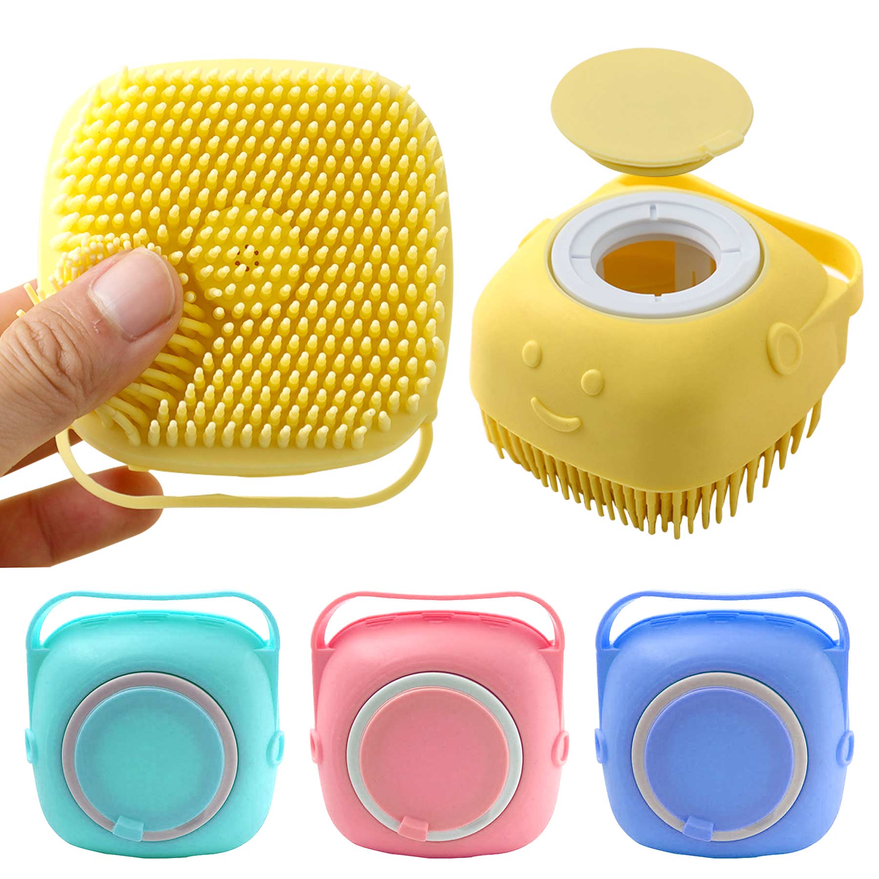 Silicone Bath Brush 1