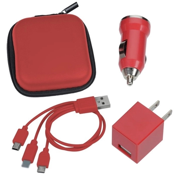 3 In 1 Portable Travel Charging Kit 3
