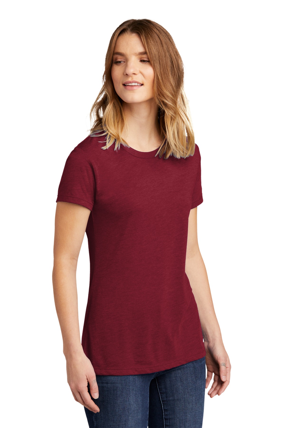 Next Level Apparel Women's CVC Tee. NL6610 154