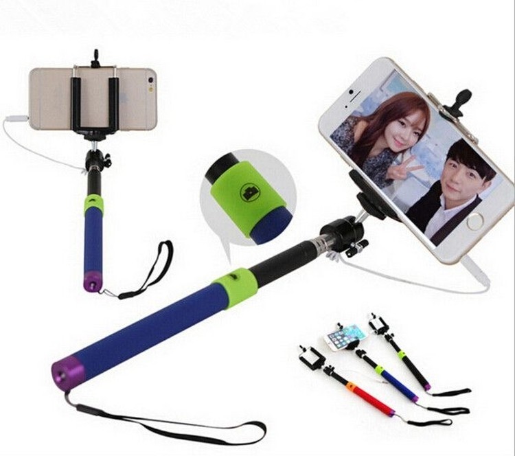 Wired Phone selfie stick 1