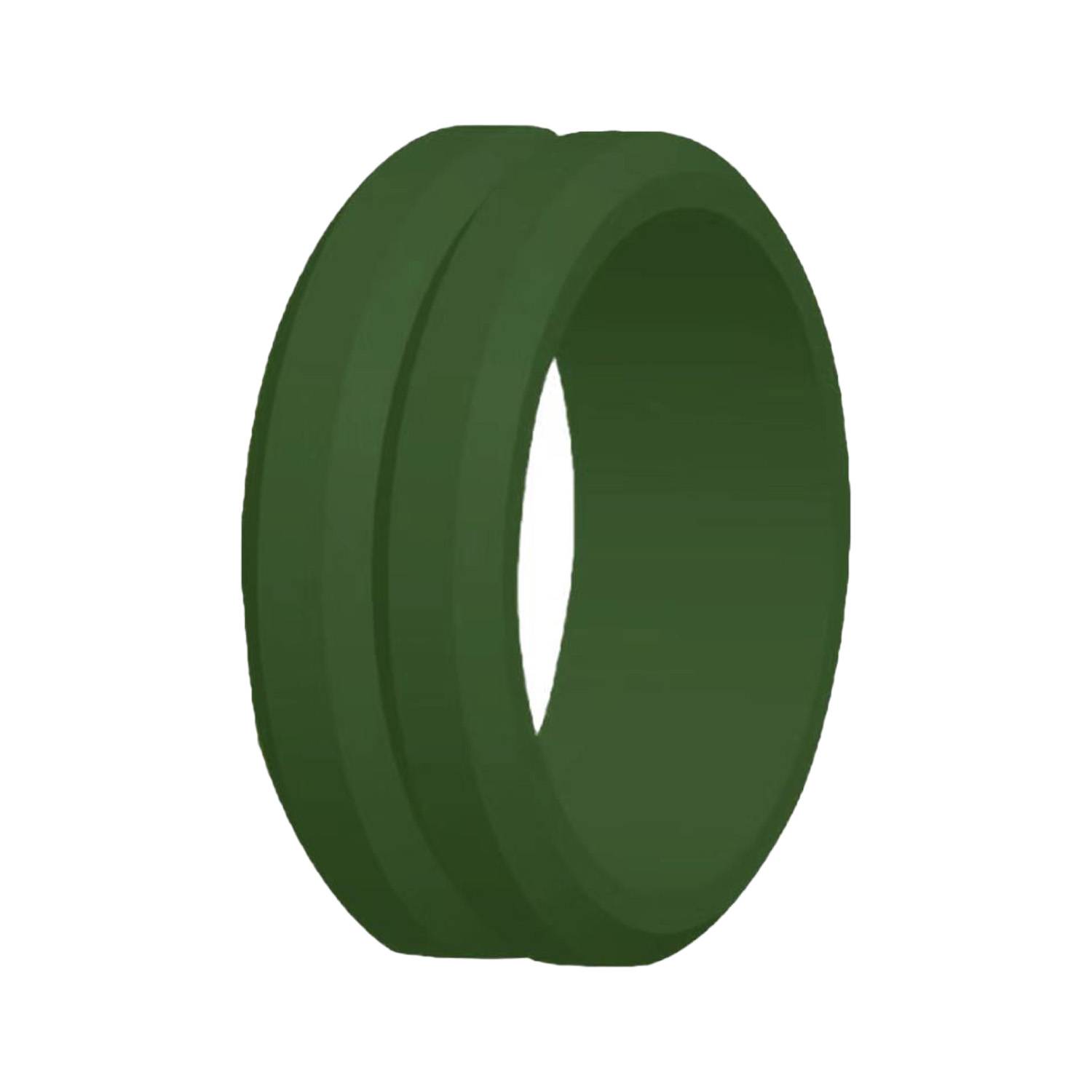V-Groove Silicone Ring for Men – Flexible & Durable 7