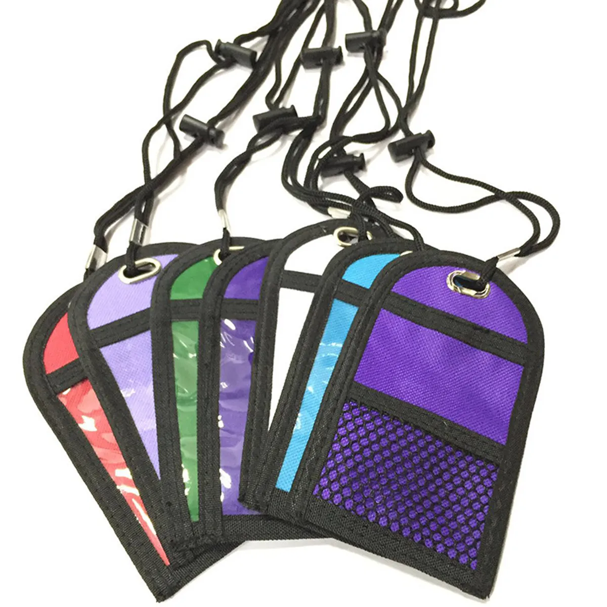 Custom Logo Print Conference Trade Show ID Card Badge Holder 2