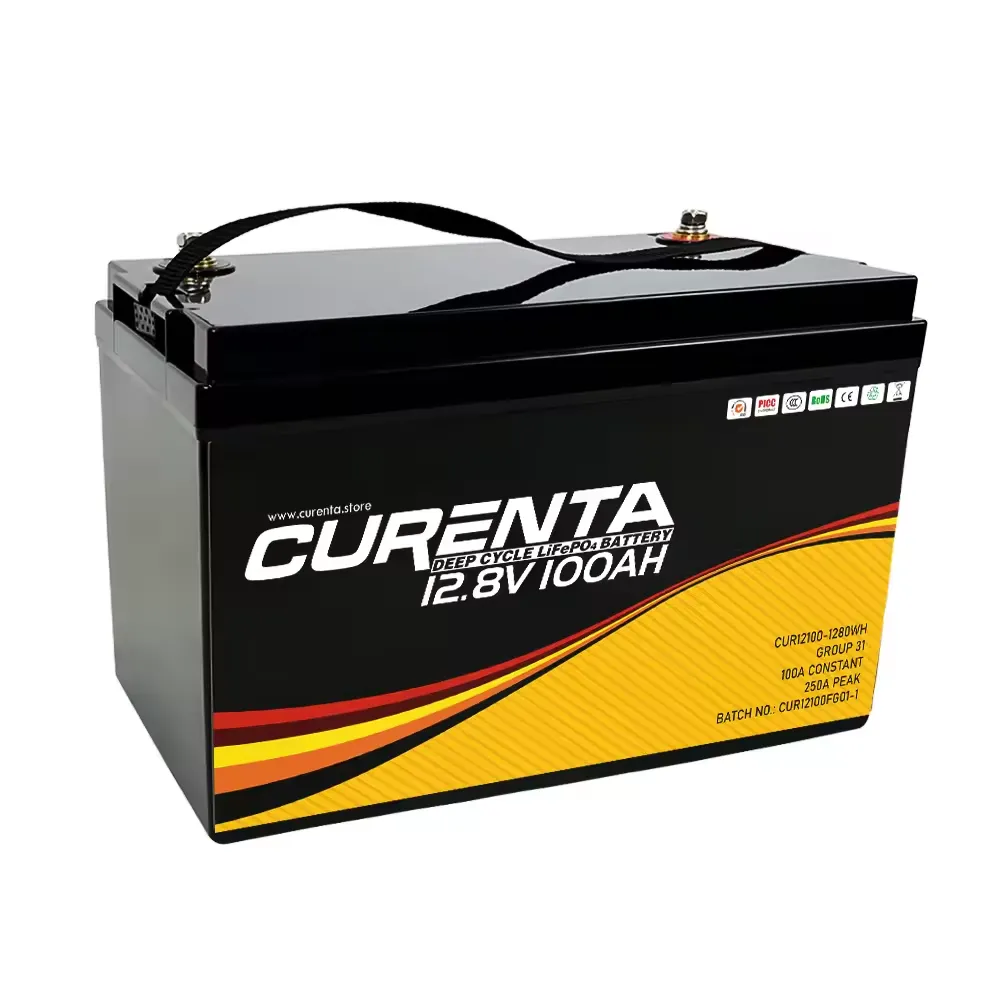 12.8V 100AH Deep Cycle Lithium Battery 3