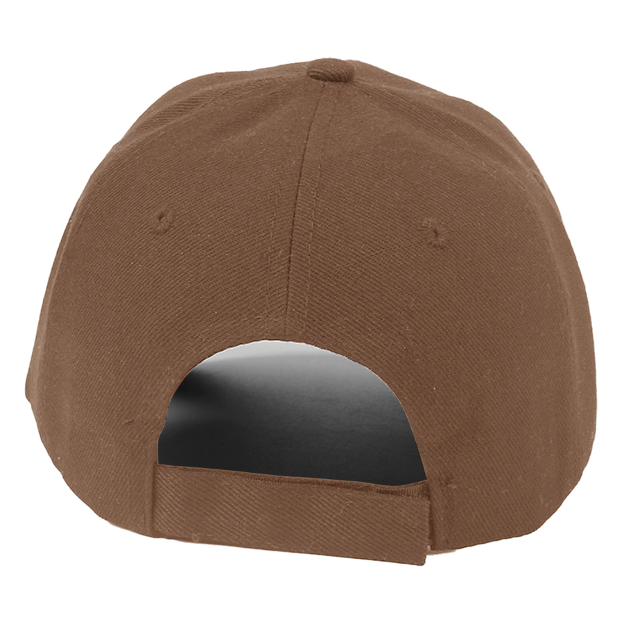 Stock Solid Color Polyester 6-Panel Cap 45