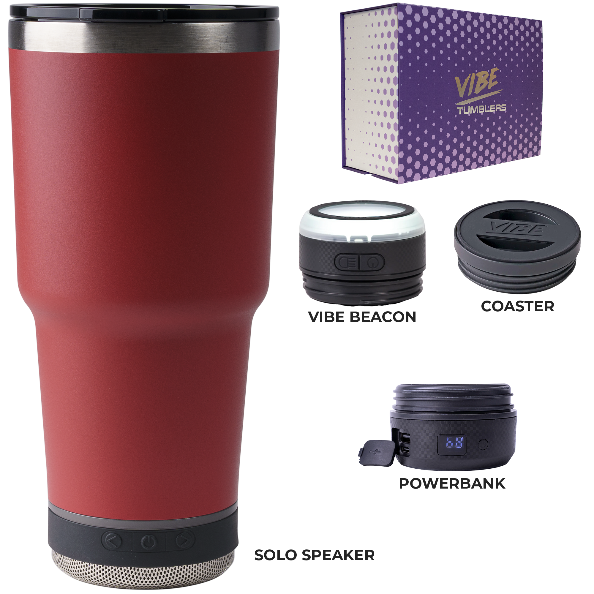 Go Caddy Vibe 28oz Tumbler Kit 12