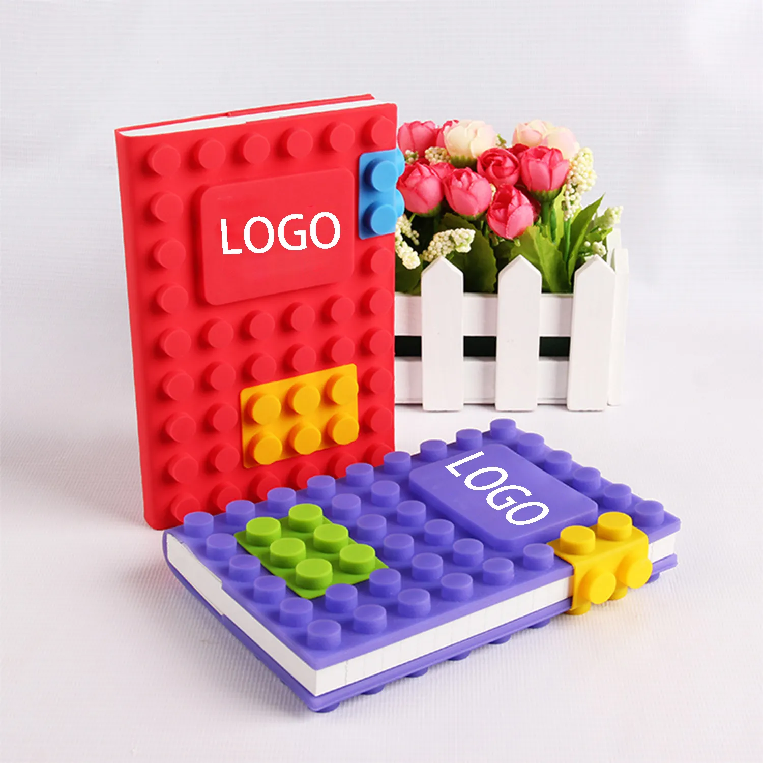 Silicone building block notebook 3