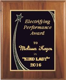 8" x 10" Cherry Finish Plaque with a Black Rising Star Plate 2