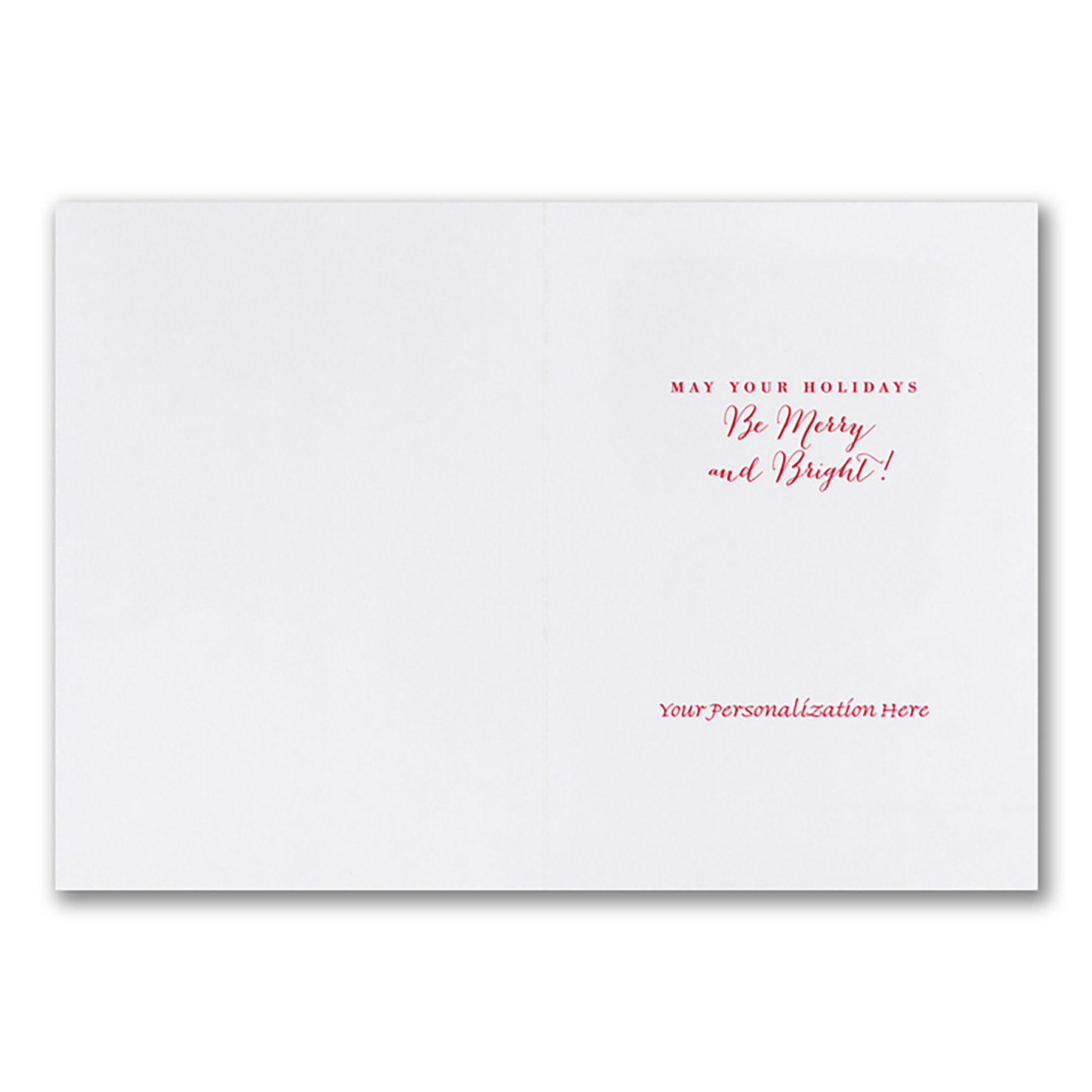 Warm Winter Wishes Holiday Card 4