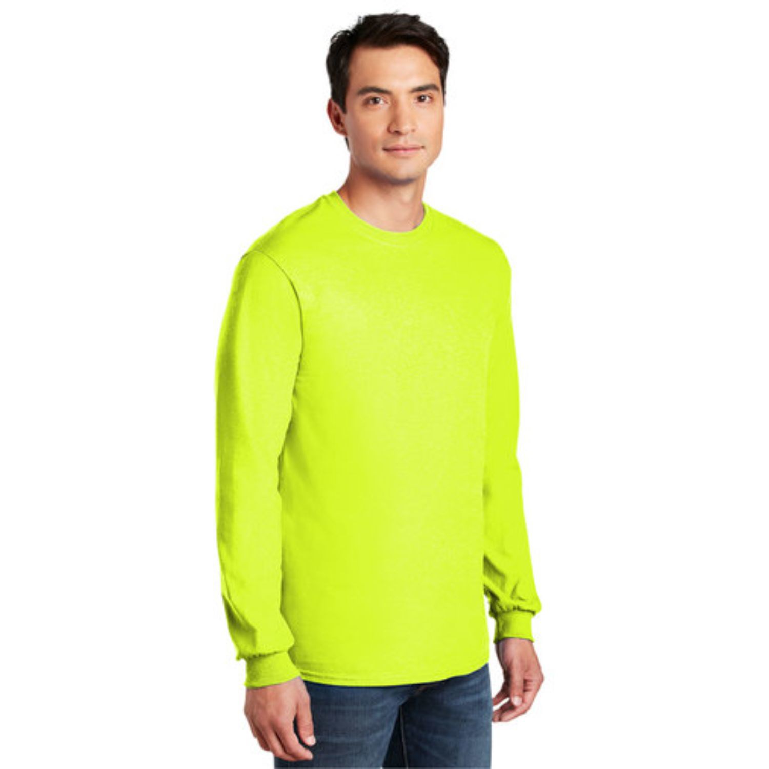 Gildan® - Heavy Cotton™ 100% Cotton Long Sleeve T-Shirt 5