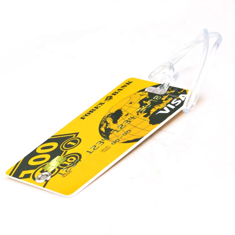 Rigid Plastic Luggage Tag 5