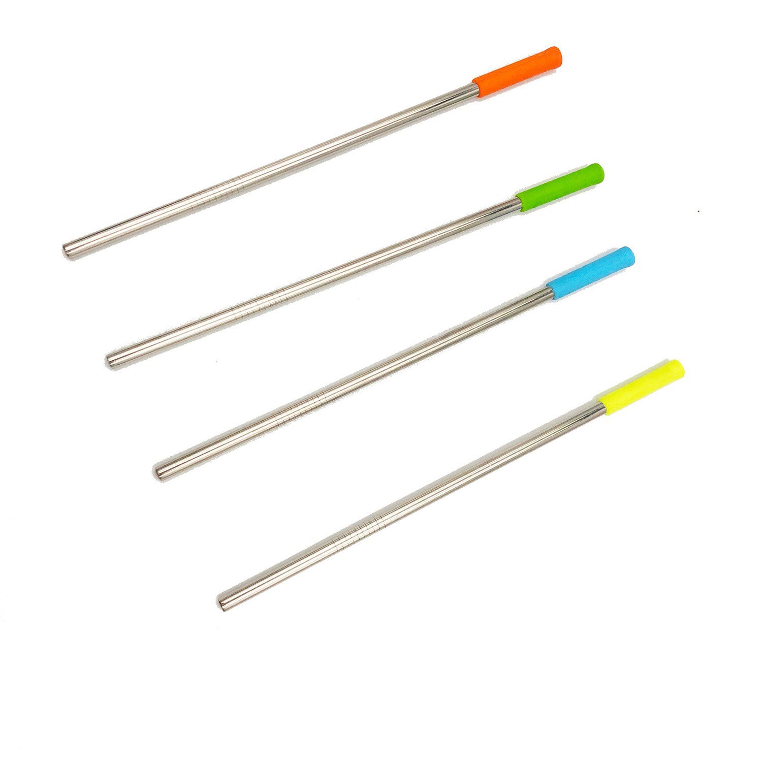 Stainless Steel Straw w/ Cleaning Kit Reusable Metal Straws 4