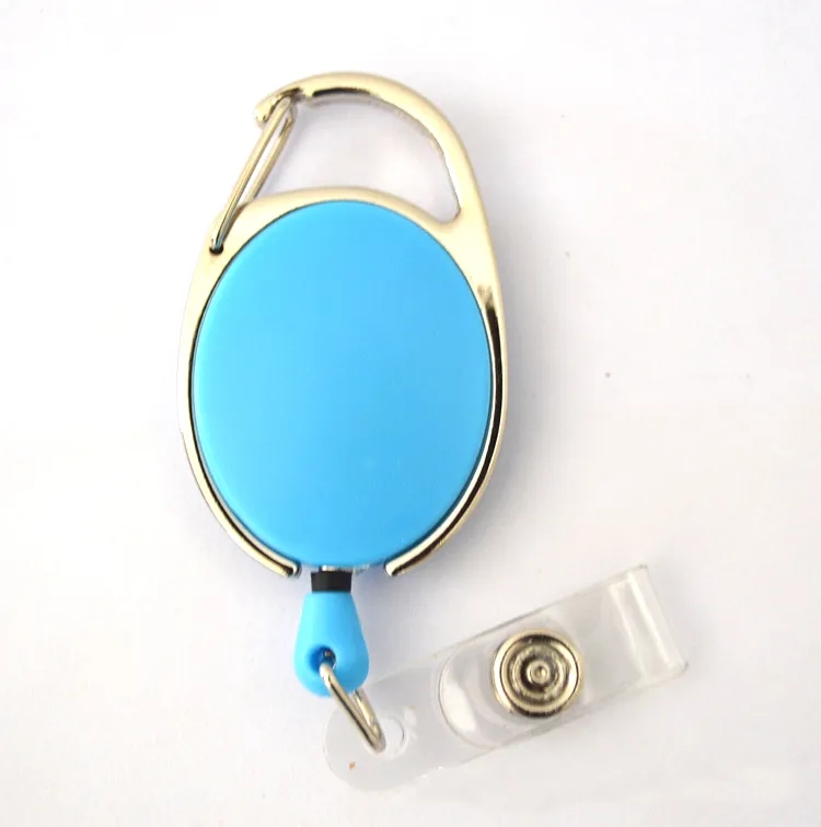 Carabiner Clip Retractable Badge Holder 2