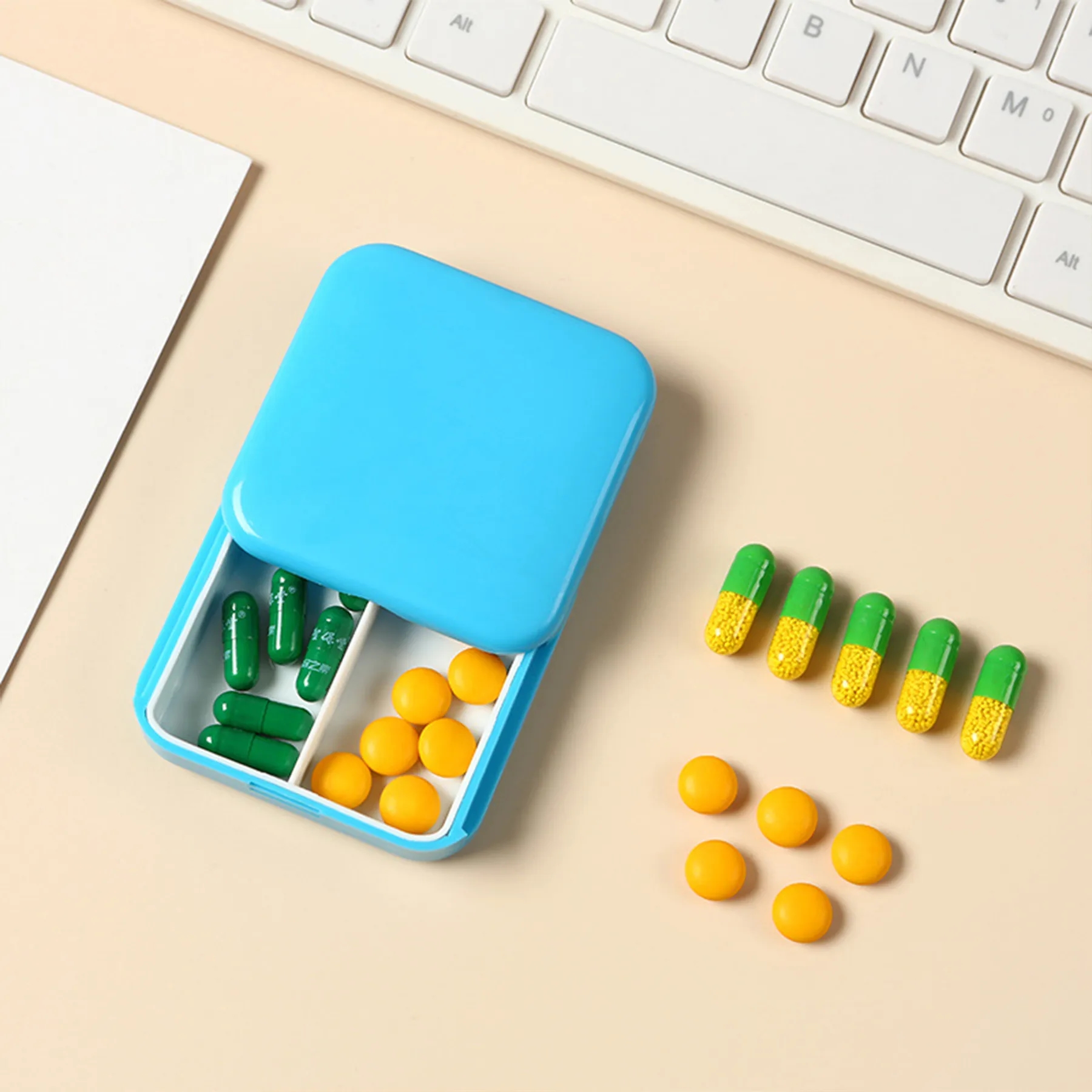 Abs Portable Mini Medicine Box 6