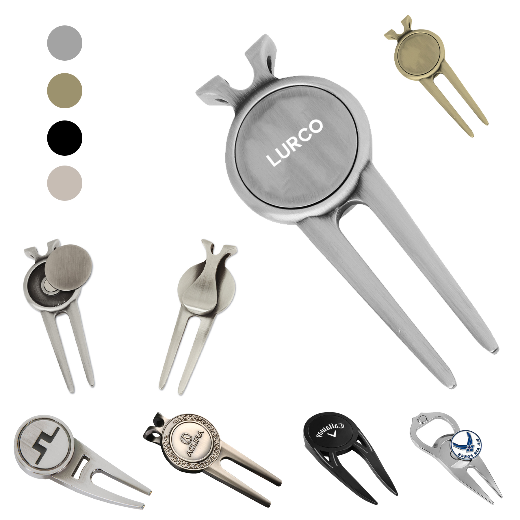 Deluxe Repair Tool with Golf Marker 1