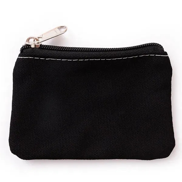 Cotton Canvas Coin Pouch Storage Bag 6
