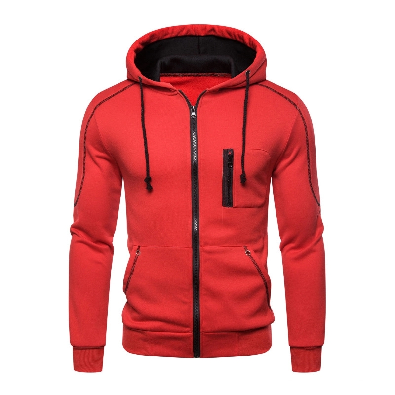 Contrast Zip Sweater Jacket 2
