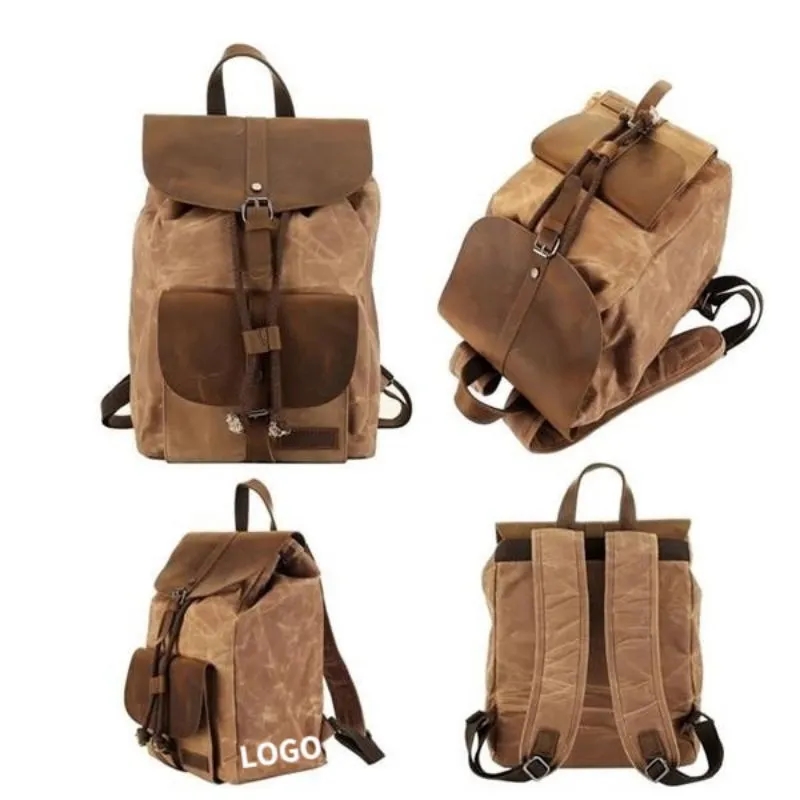 Waterproof Canvas Backpack 4