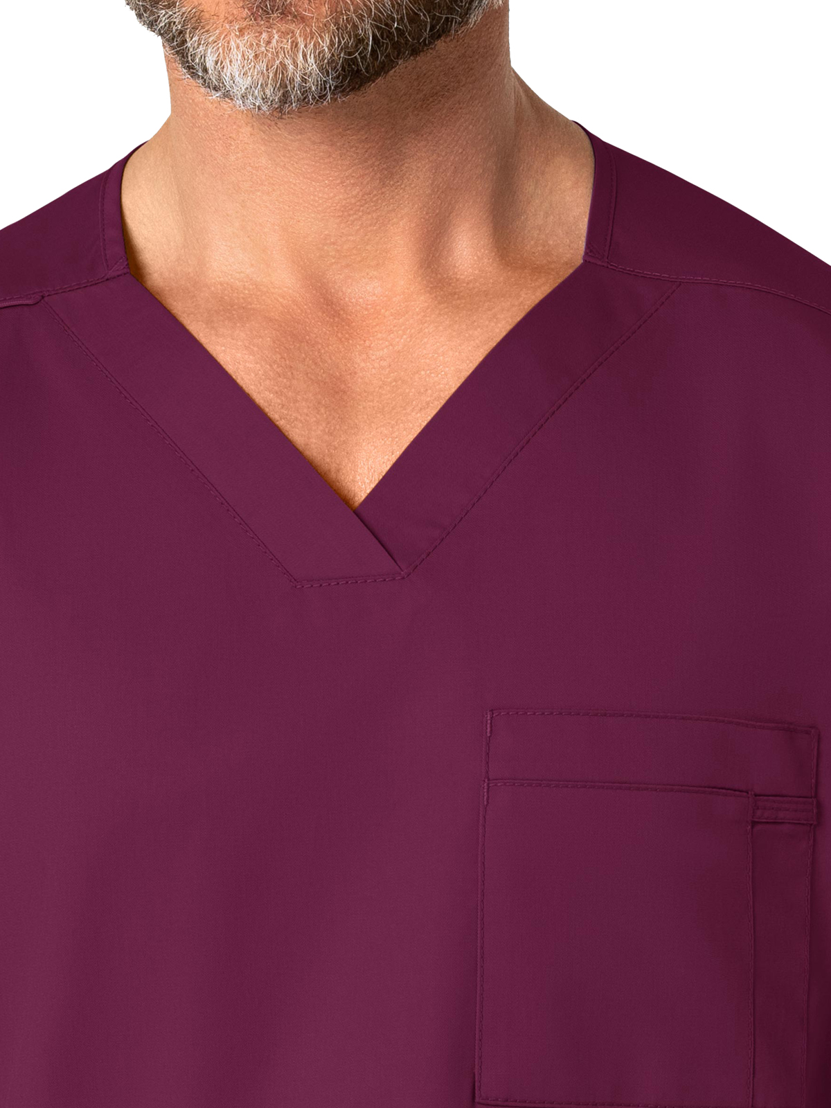 Wink - WORK - Men's Four-Pocket Modified V-Neck Top 7