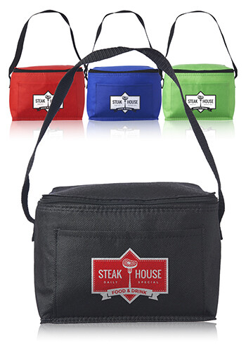 Zipper Top Insulated Lunch Bags