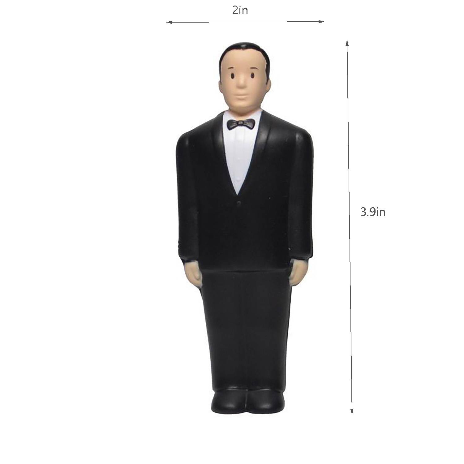 PU Foam Groom Shape Stress Reliever Toy 6