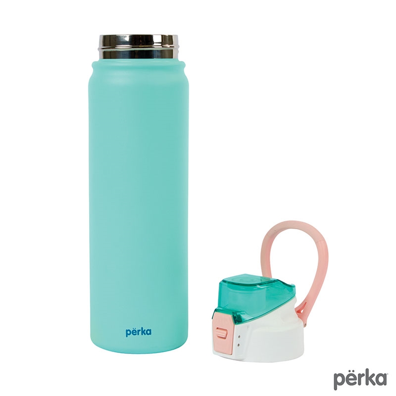 Perka® Rex Fresh 24 oz. Double Wall, Recycled Stainless Steel Water Bottle 6