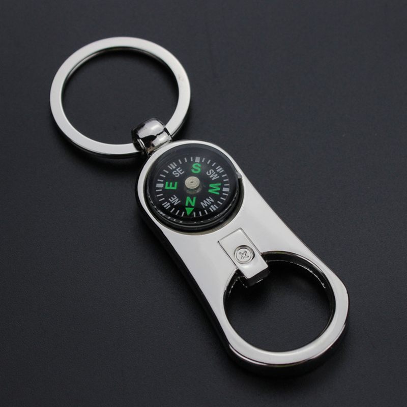 3 in 1 Compass Metal Key Ring and Bottle Opener 9